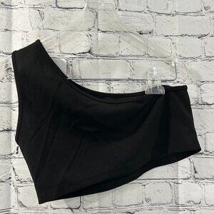 5 for $10 Ladies Love Couture one shoulder crop top Size M